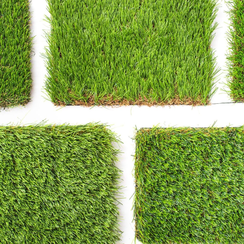 artificial grass squares