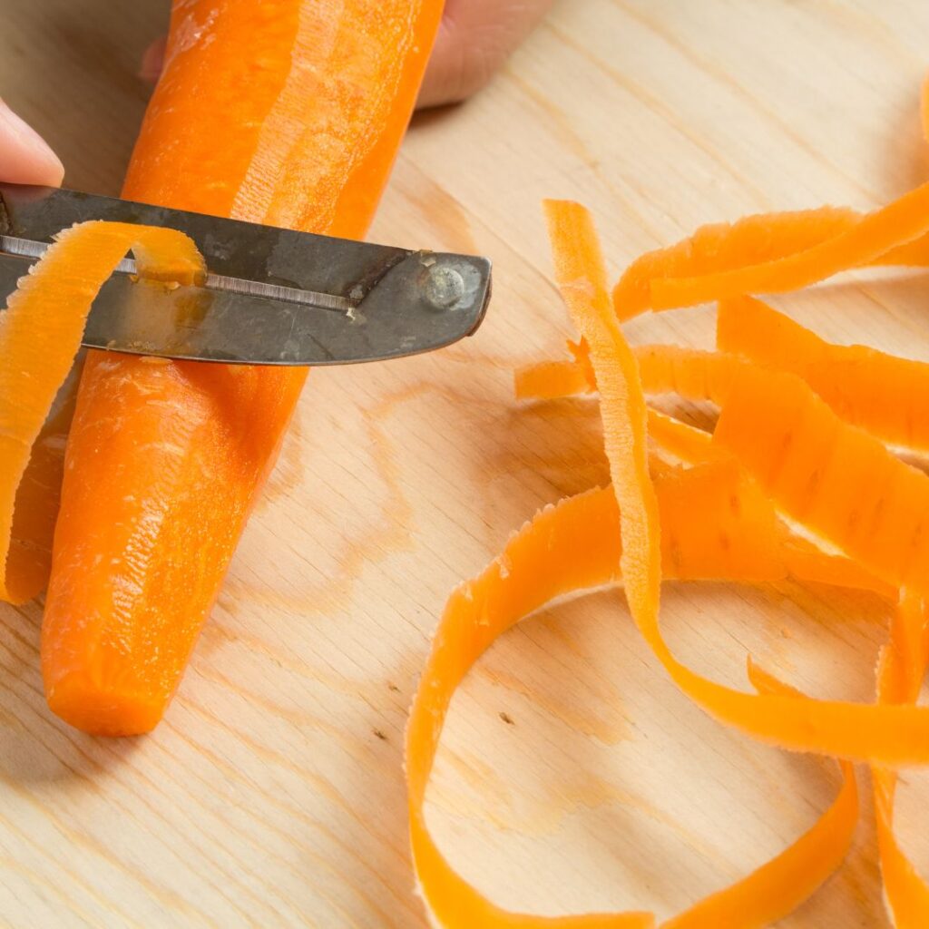 Peeling Carrots, How to Peel a Carrot